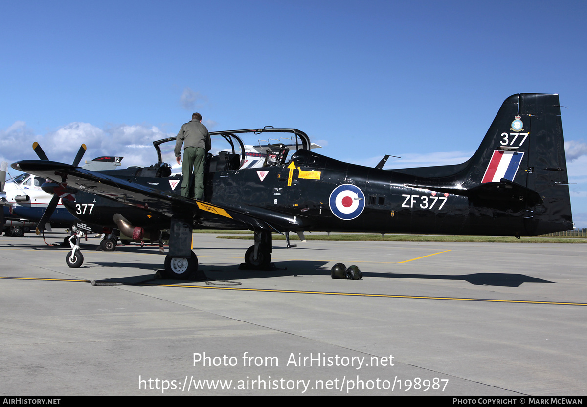 Aircraft Photo of ZF377 | Short S-312 Tucano T1 | UK - Air Force | AirHistory.net #198987