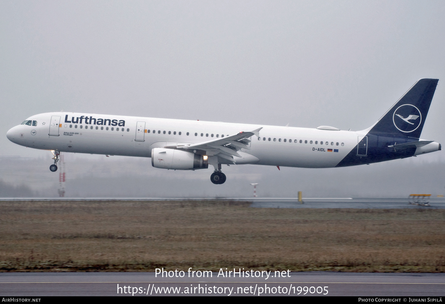 Aircraft Photo of D-AIDL | Airbus A321-231 | Lufthansa | AirHistory.net #199005