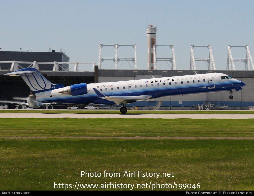 Aircraft Photo of N157GJ | Bombardier CRJ-701ER (CL-600-2C10) | United Express | AirHistory.net #199046