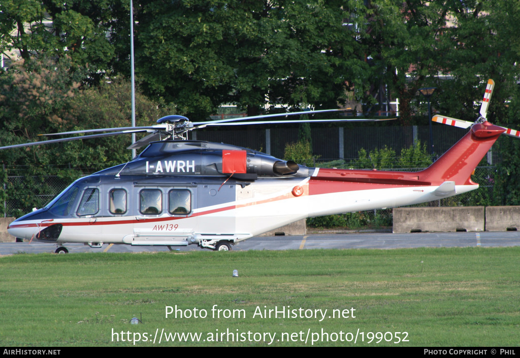 Aircraft Photo of I-AWRH | AgustaWestland AW-139 | AirHistory.net #199052