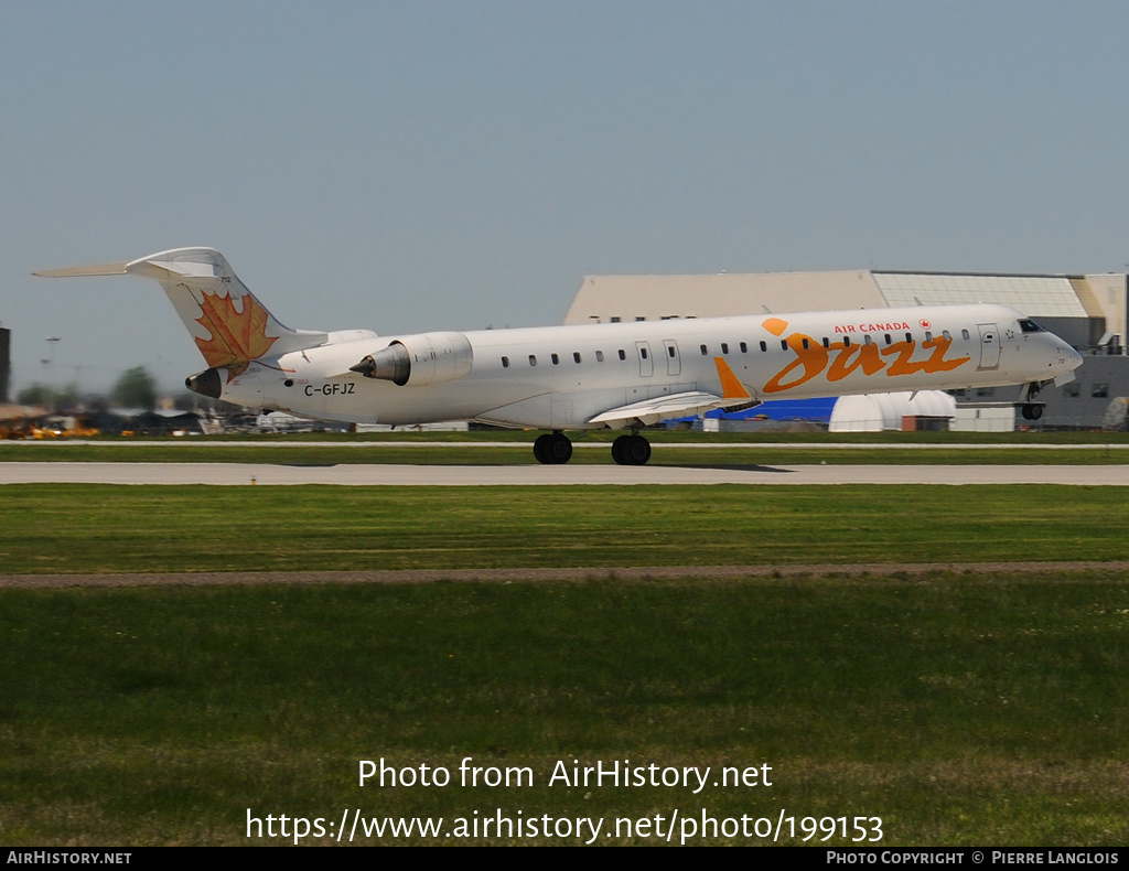 Aircraft Photo of C-GFJZ | Bombardier CRJ-705ER (CL-600-2D15) | Air Canada Jazz | AirHistory.net #199153