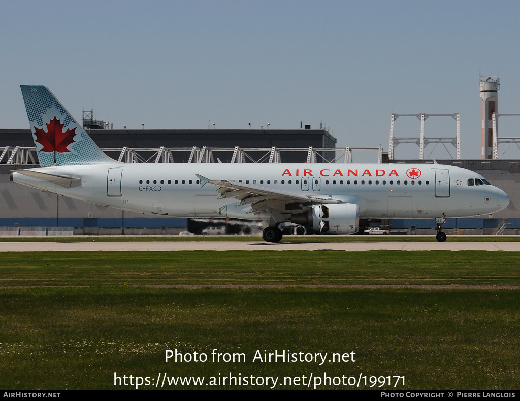 Aircraft Photo of C-FXCD | Airbus A320-214 | Air Canada | AirHistory.net #199171