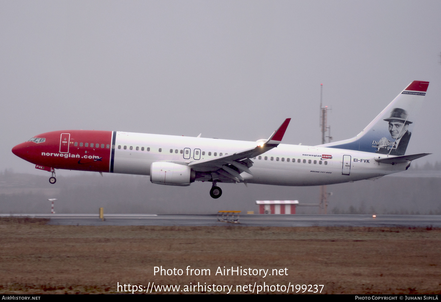 Aircraft Photo of EI-FVK | Boeing 737-8JP | Norwegian | AirHistory.net #199237