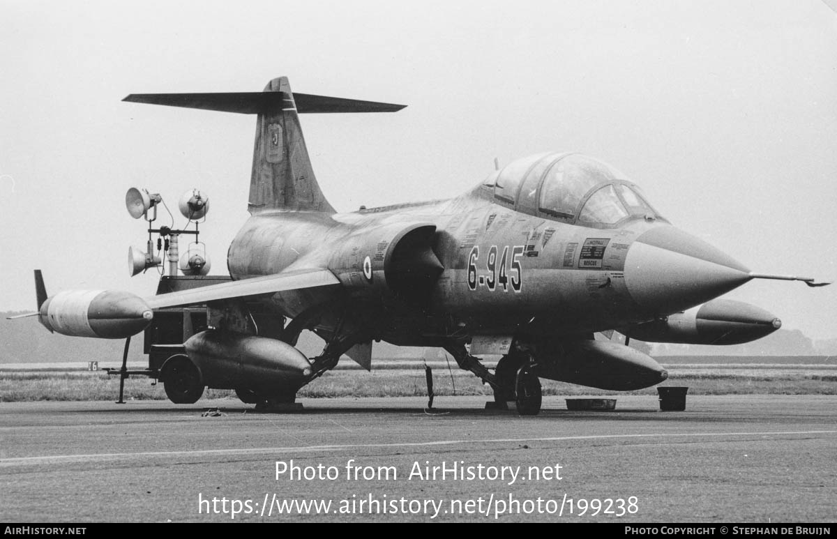 Aircraft Photo of 67-5945 / 5945 | Lockheed TF-104G Starfighter | Turkey - Air Force | AirHistory.net #199238