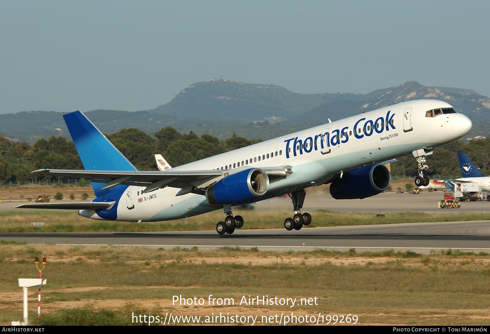 Aircraft Photo of G-JMCG | Boeing 757-2G5 | Thomas Cook Airlines | AirHistory.net #199269