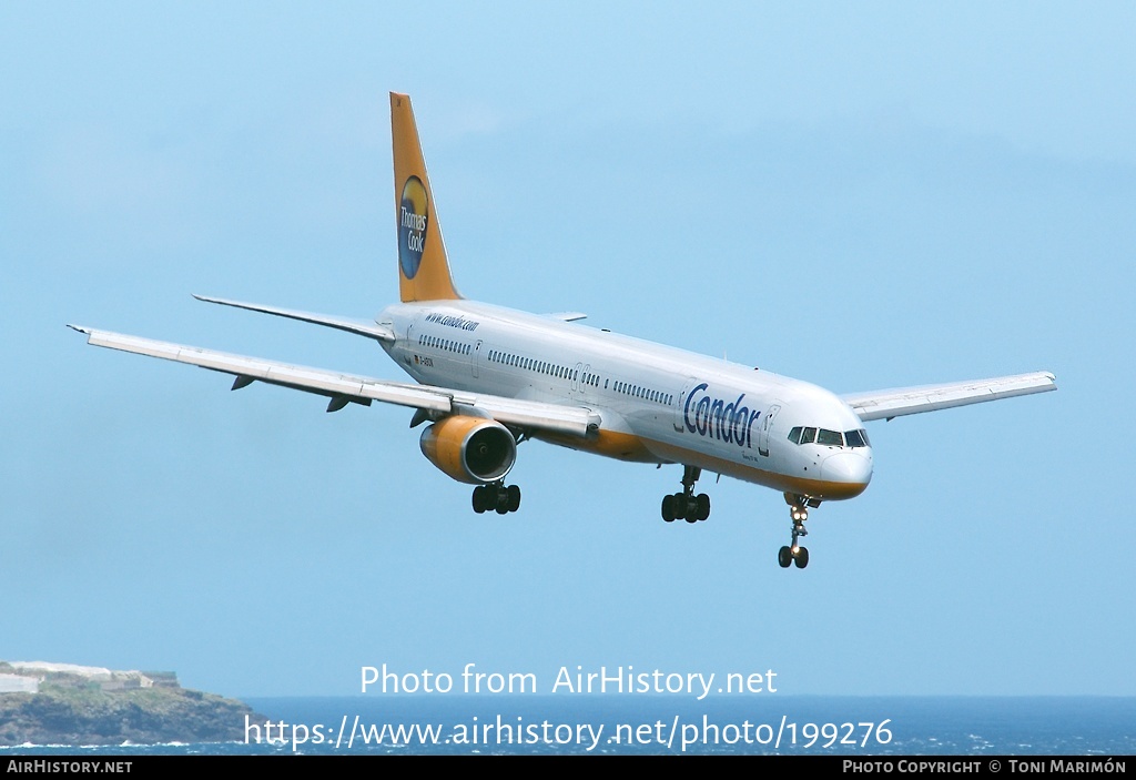 Aircraft Photo of D-ABON | Boeing 757-330 | Condor Flugdienst | AirHistory.net #199276