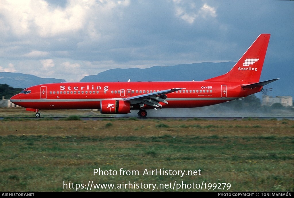 Aircraft Photo of OY-SEI | Boeing 737-85H | Sterling European Airlines | AirHistory.net #199279