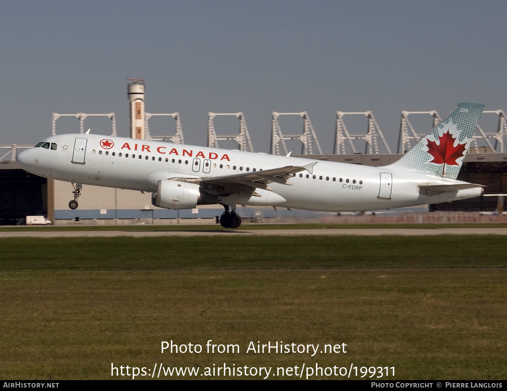 Aircraft Photo of C-FDRP | Airbus A320-211 | Air Canada | AirHistory.net #199311