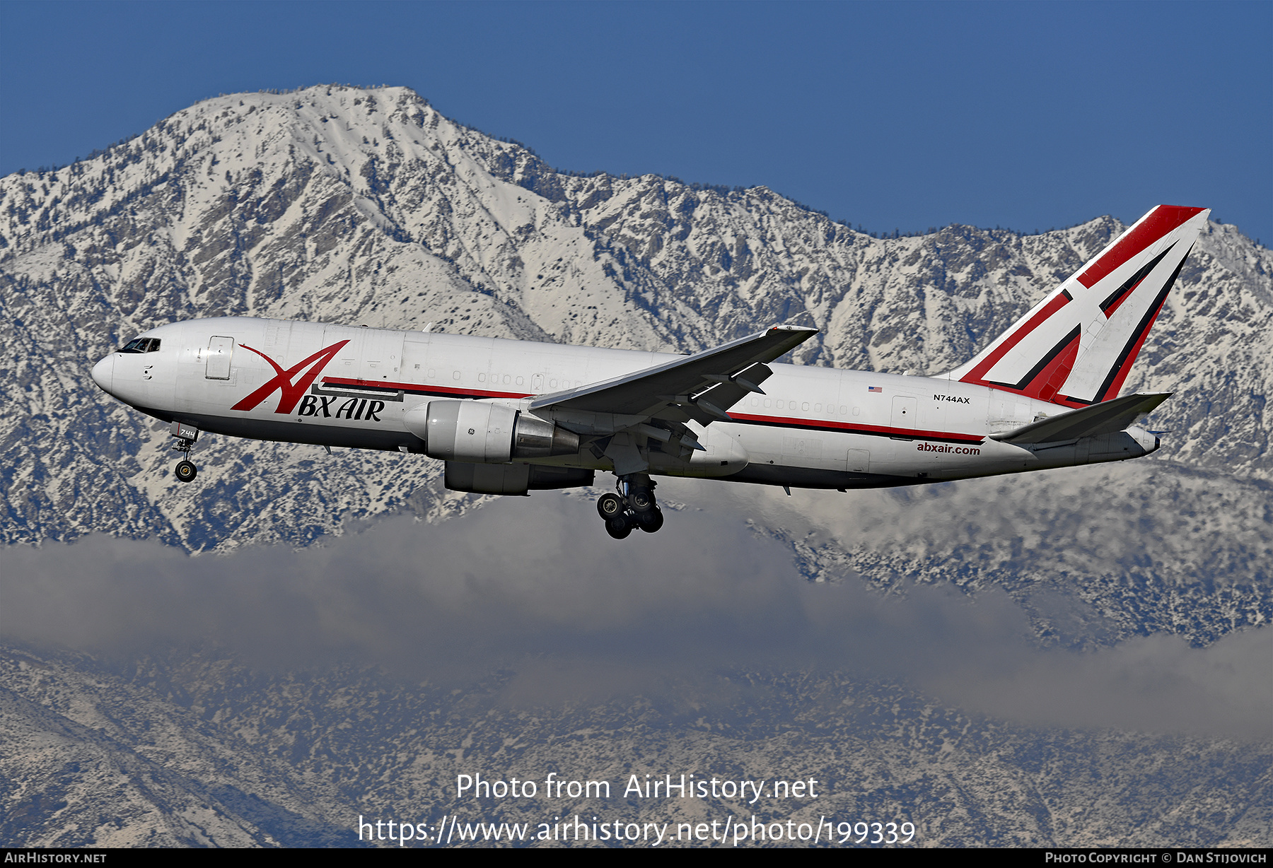 Aircraft Photo of N744AX | Boeing 767-232(BDSF) | ABX Air | AirHistory.net #199339