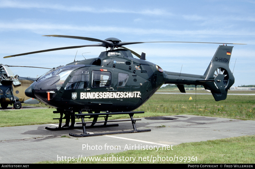 Aircraft Photo of D-HVBK | Eurocopter EC-135T-1 | Bundesgrenzschutz | AirHistory.net #199361