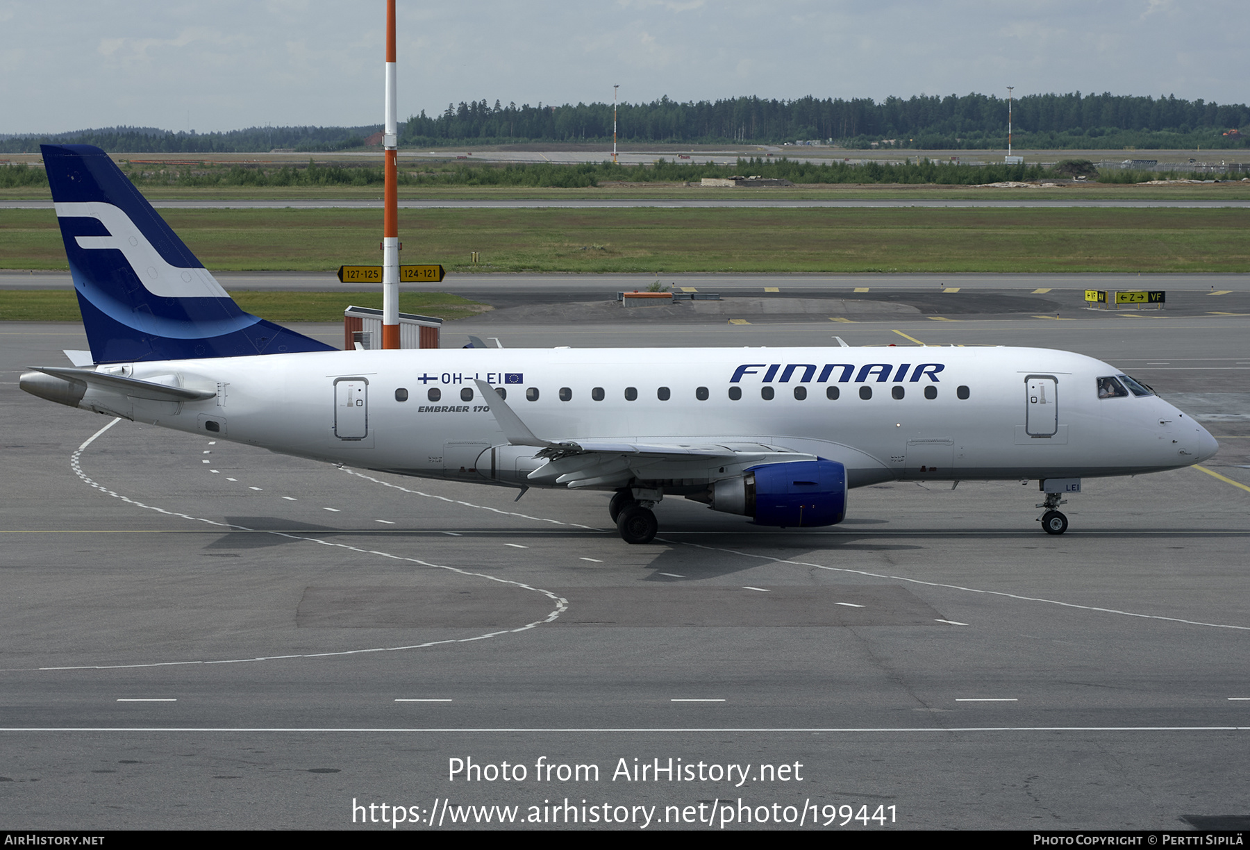 Aircraft Photo of OH-LEI | Embraer 170STD (ERJ-170-100STD) | Finnair | AirHistory.net #199441