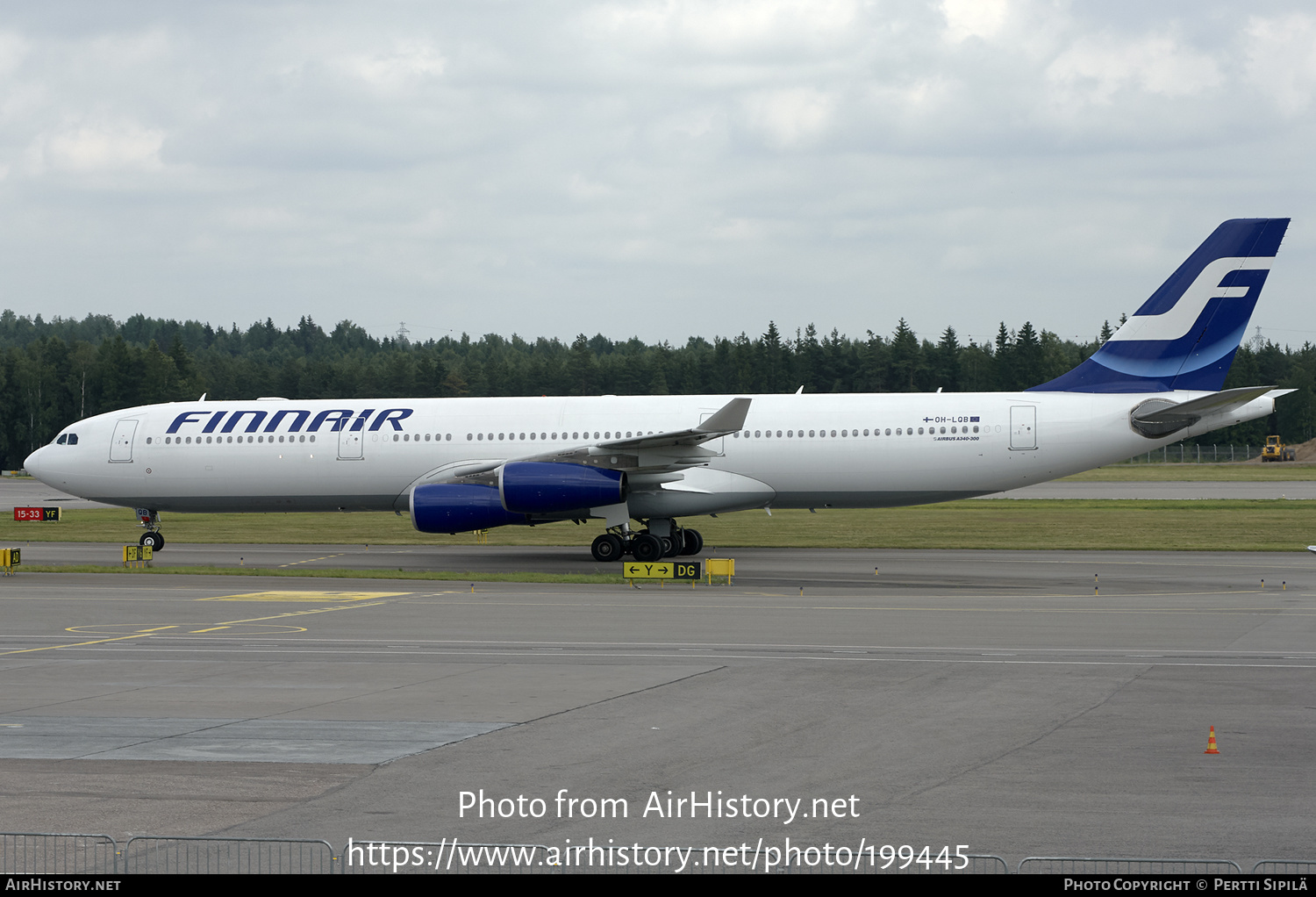 Aircraft Photo of OH-LQB | Airbus A340-313 | Finnair | AirHistory.net #199445