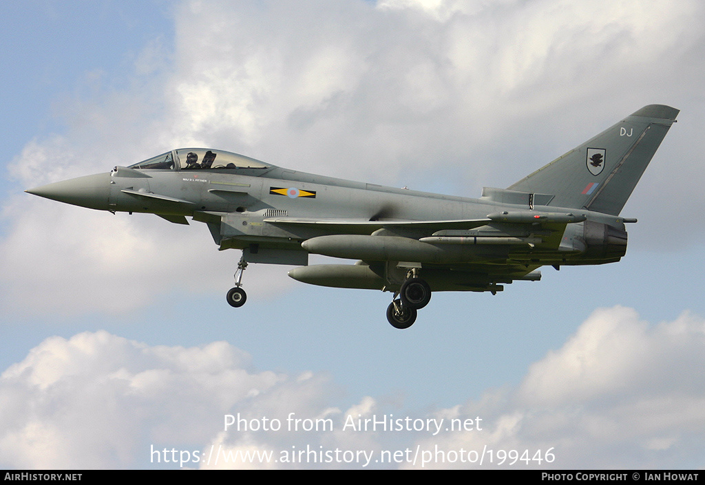 Aircraft Photo of ZJ935 | Eurofighter EF-2000 Typhoon FGR4 | UK - Air Force | AirHistory.net #199446