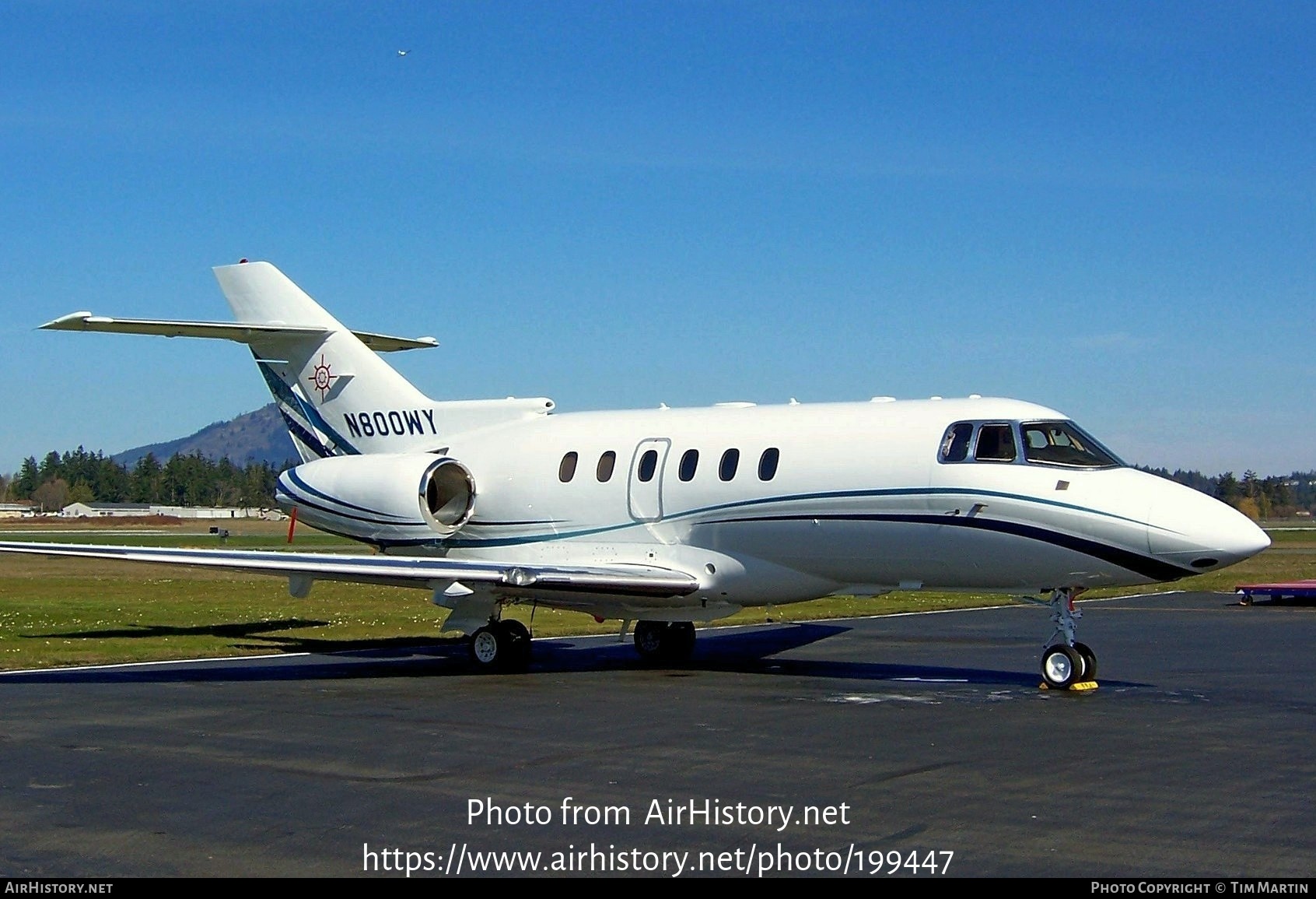 Aircraft Photo of N800WY | Raytheon Hawker 800XP | AirHistory.net #199447