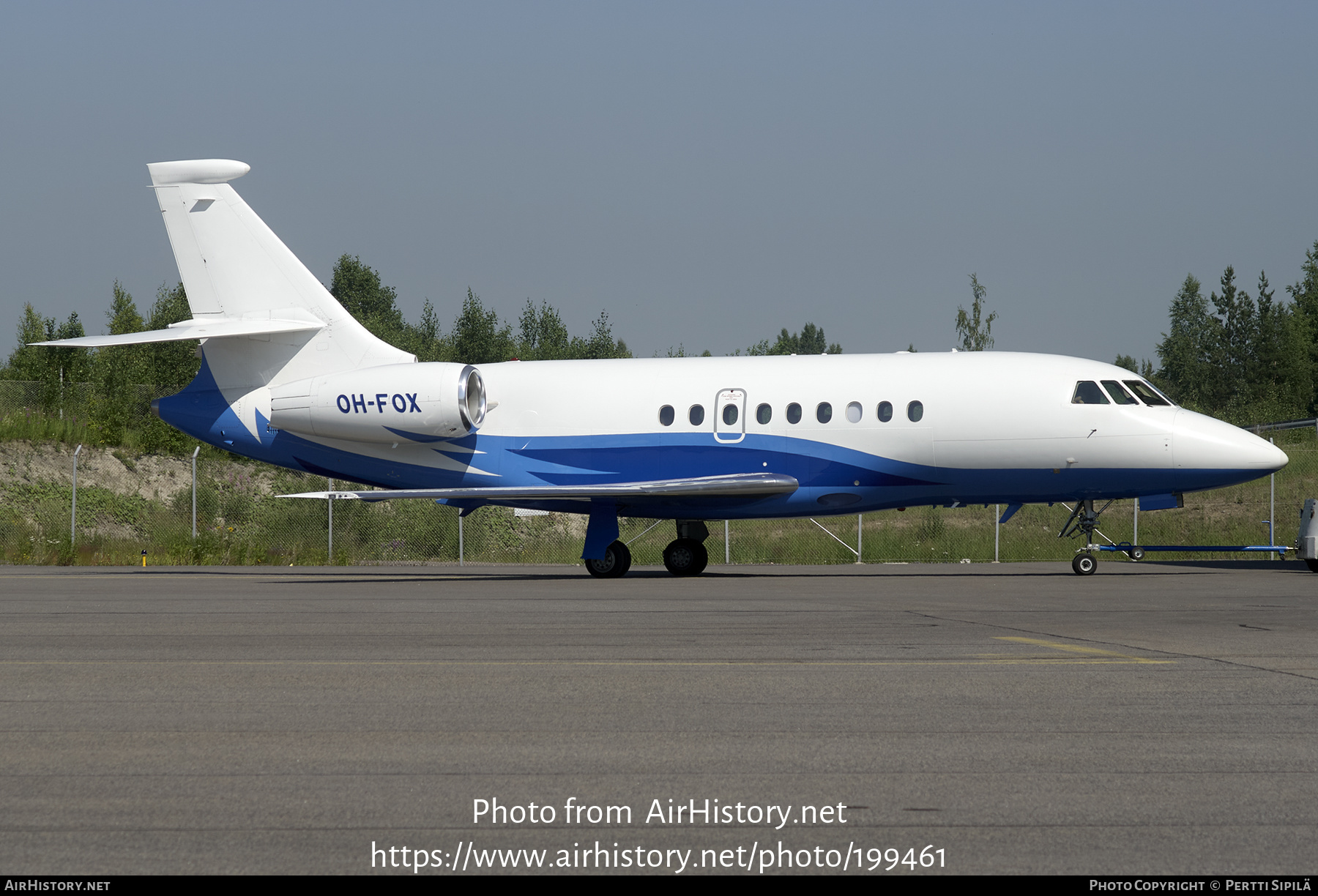 Aircraft Photo of OH-FOX | Dassault Falcon 2000EX | AirHistory.net #199461