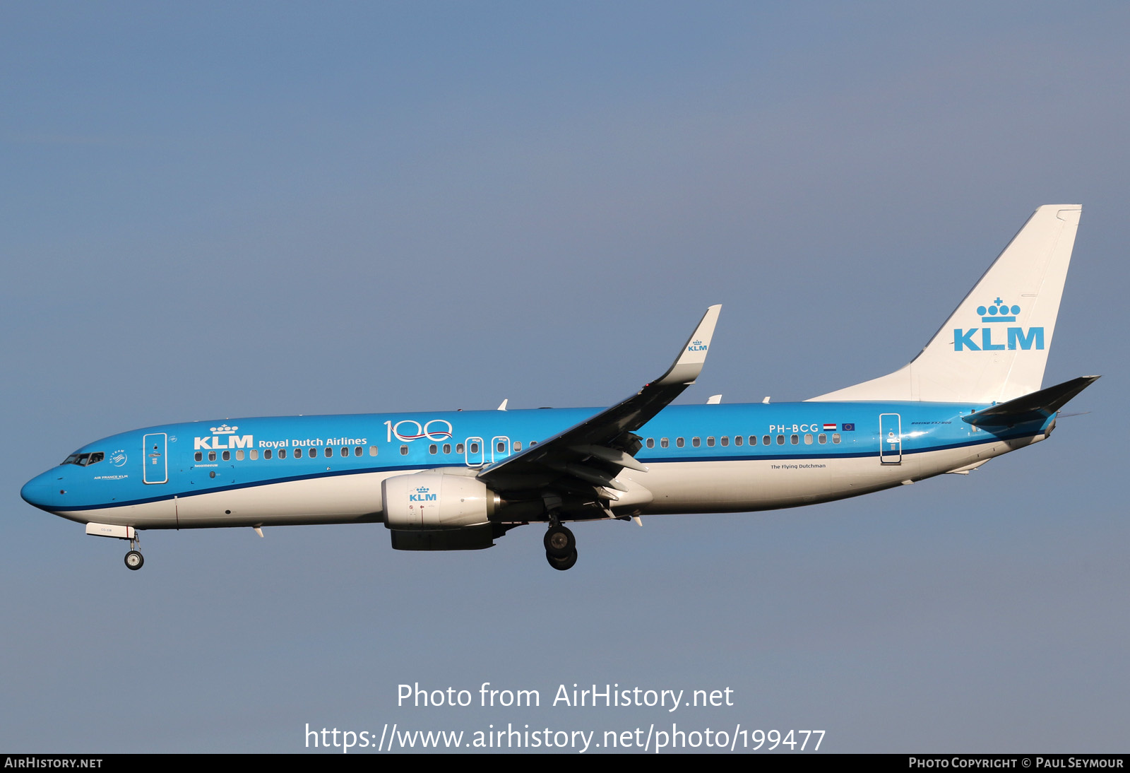 Aircraft Photo of PH-BCG | Boeing 737-800 | KLM - Royal Dutch Airlines | AirHistory.net #199477