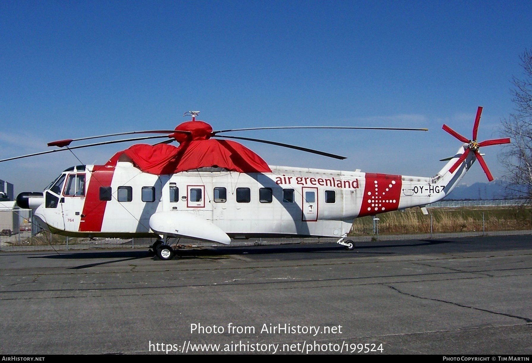 Aircraft Photo of OY-HGZ | Sikorsky S-61N MkII | Air Greenland | AirHistory.net #199524