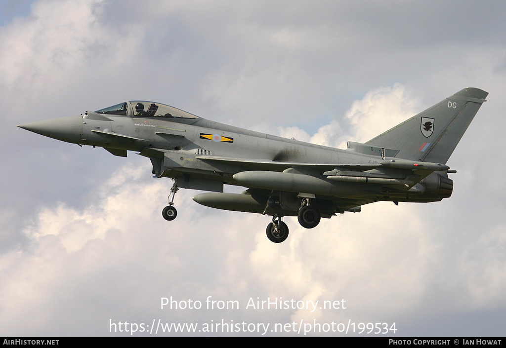 Aircraft Photo of ZJ941 | Eurofighter EF-2000 Typhoon FGR4 | UK - Air Force | AirHistory.net #199534