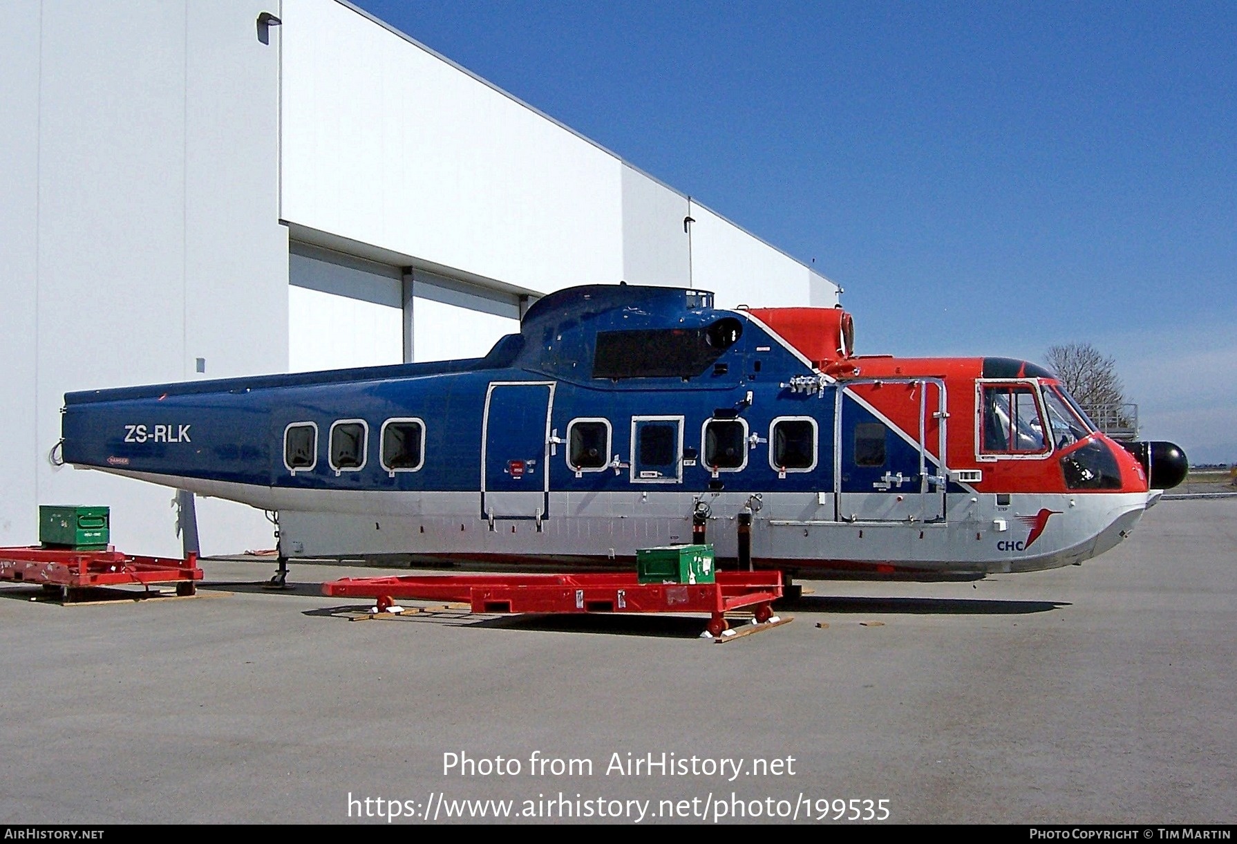 Aircraft Photo of ZS-RLK | Sikorsky S-61N MkII | CHC Helicopters | AirHistory.net #199535