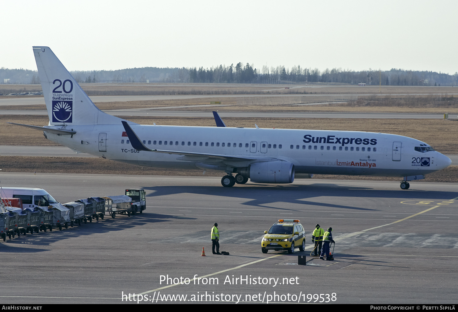 Aircraft Photo of TC-SUJ | Boeing 737-8CX | SunExpress | AirHistory.net #199538