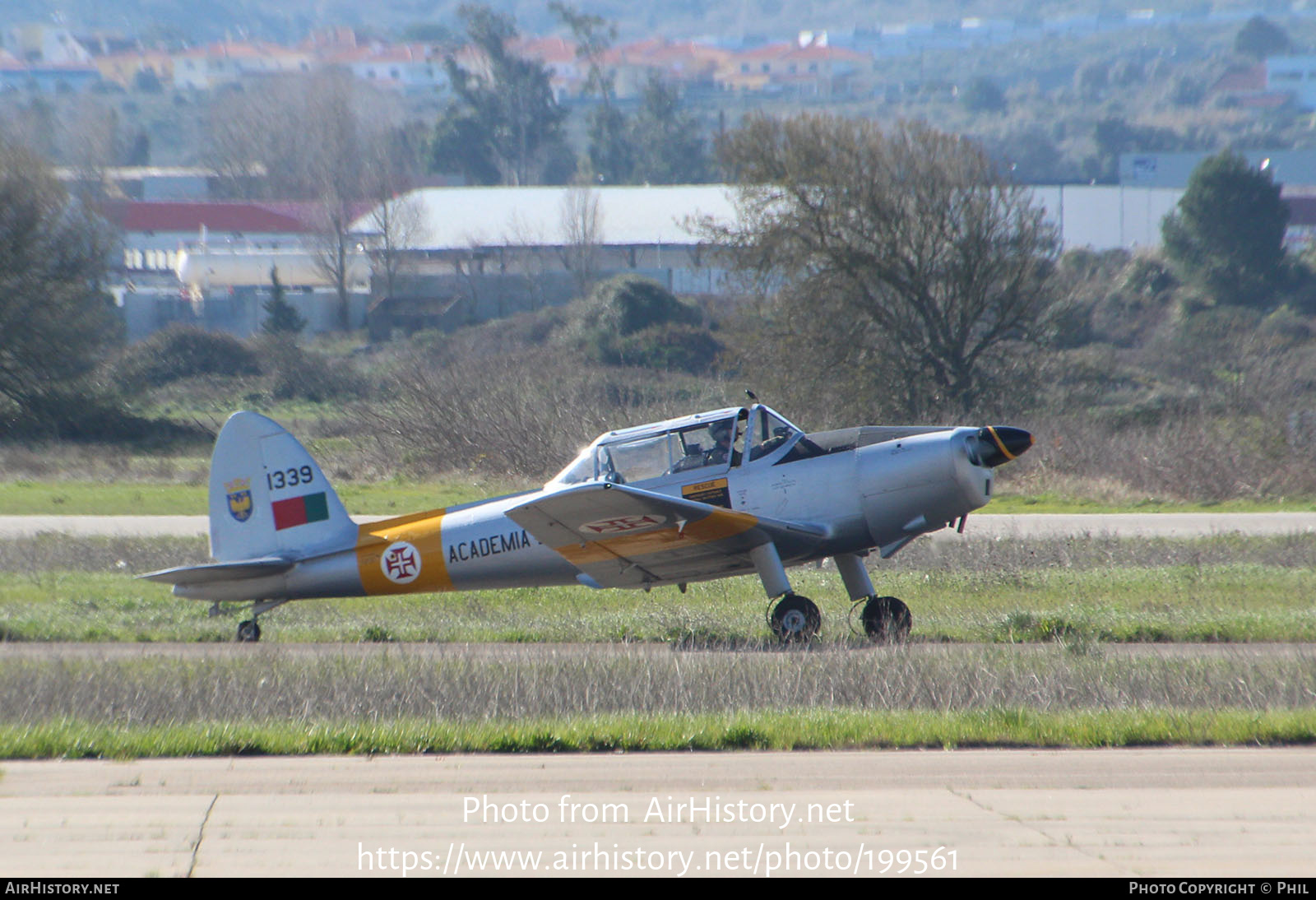 Aircraft Photo of 1339 | De Havilland Canada DHC-1 Chipmunk Mk20 | Portugal - Air Force | AirHistory.net #199561