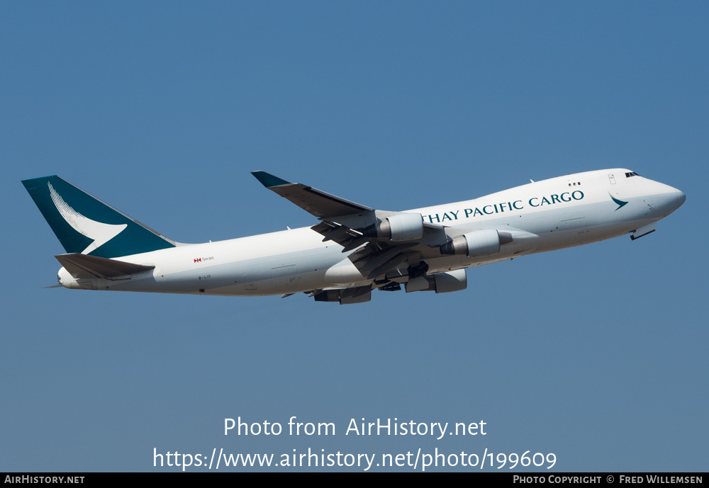 Aircraft Photo of B-LIC | Boeing 747-467F/ER/SCD | Cathay Pacific Airways Cargo | AirHistory.net #199609