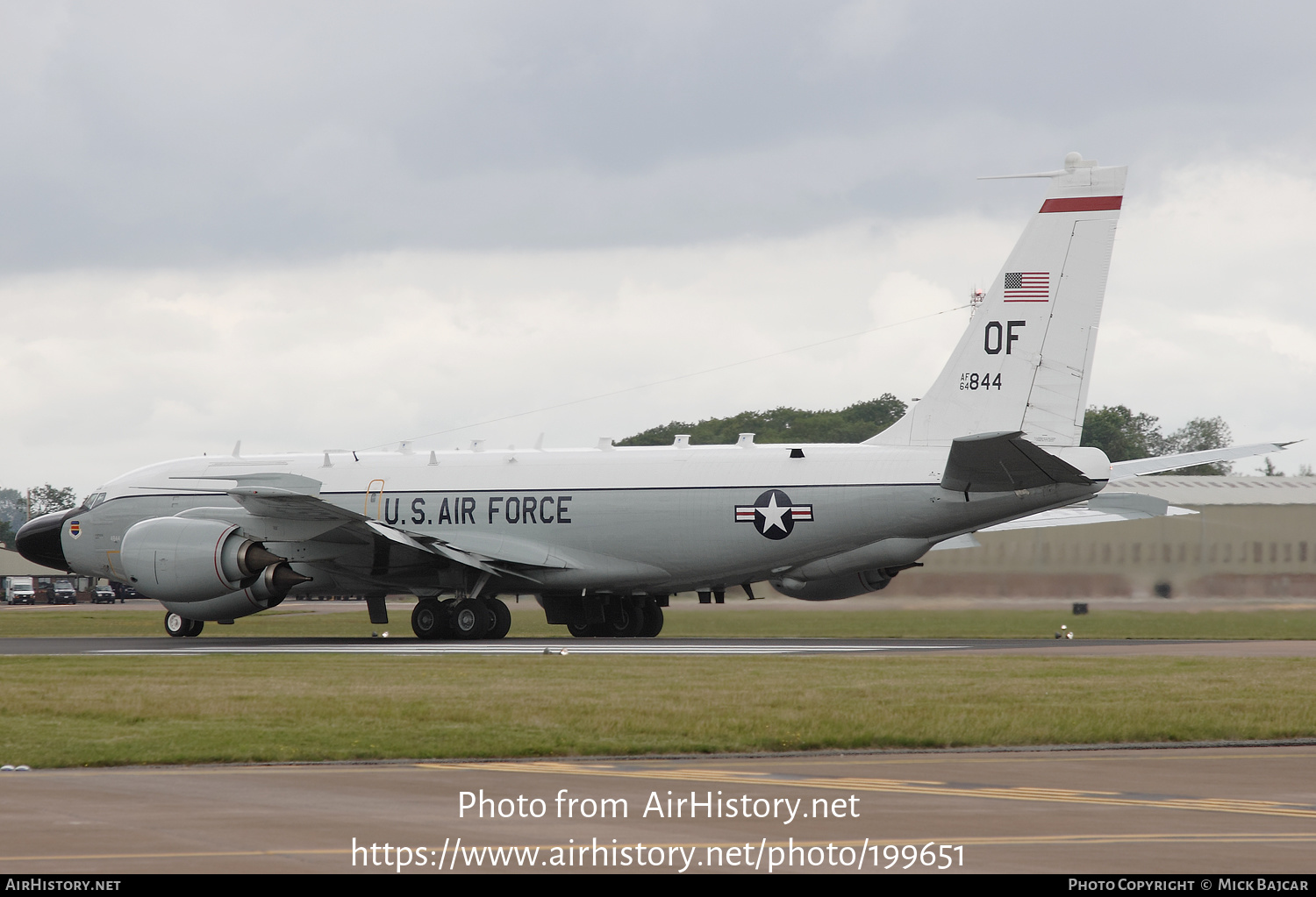 Aircraft Photo of 64-14844 / AF64-844 | Boeing RC-135V | USA - Air Force | AirHistory.net #199651