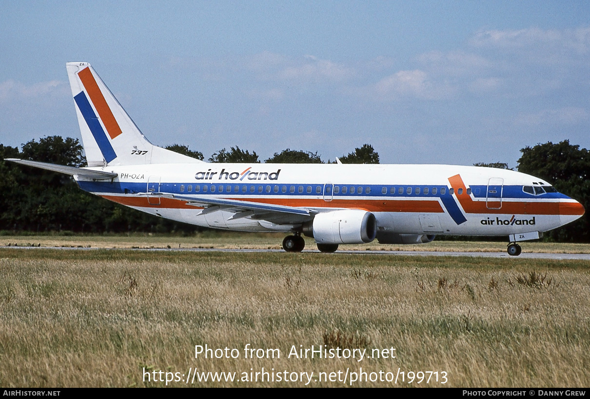 Aircraft Photo of PH-OZA | Boeing 737-3L9 | Air Holland | AirHistory.net #199713