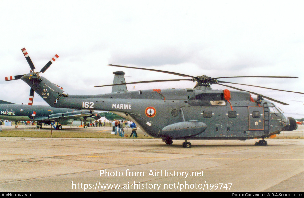 Aircraft Photo of 162 | Aerospatiale SA-321G Super Frelon | France - Navy | AirHistory.net #199747