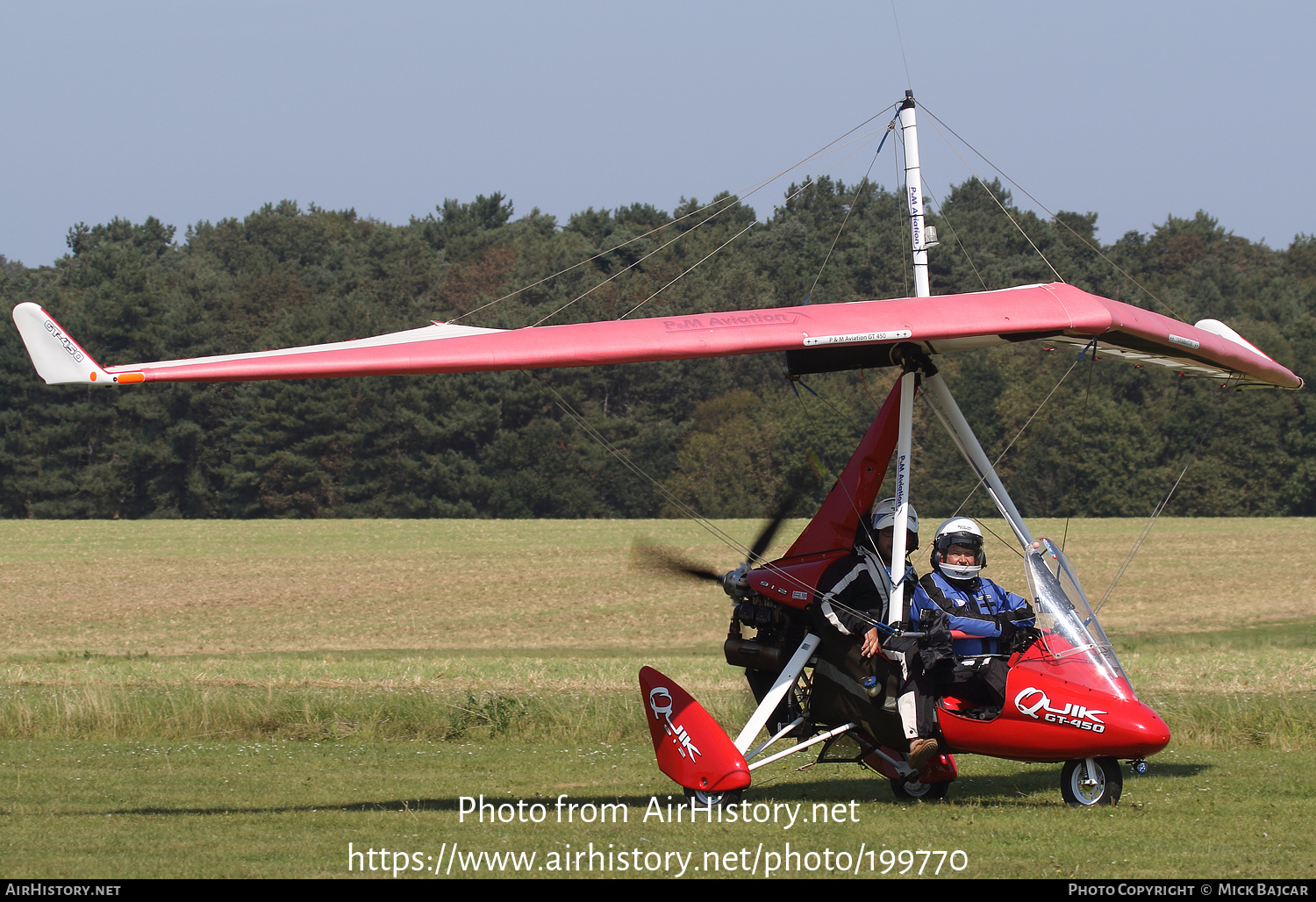 Aircraft Photo of G-CEUZ | P&M Aviation Quik GT450 | AirHistory.net #199770