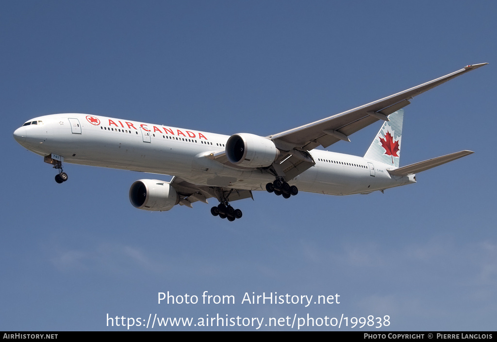 Aircraft Photo of C-FIVR | Boeing 777-333/ER | Air Canada | AirHistory.net #199838