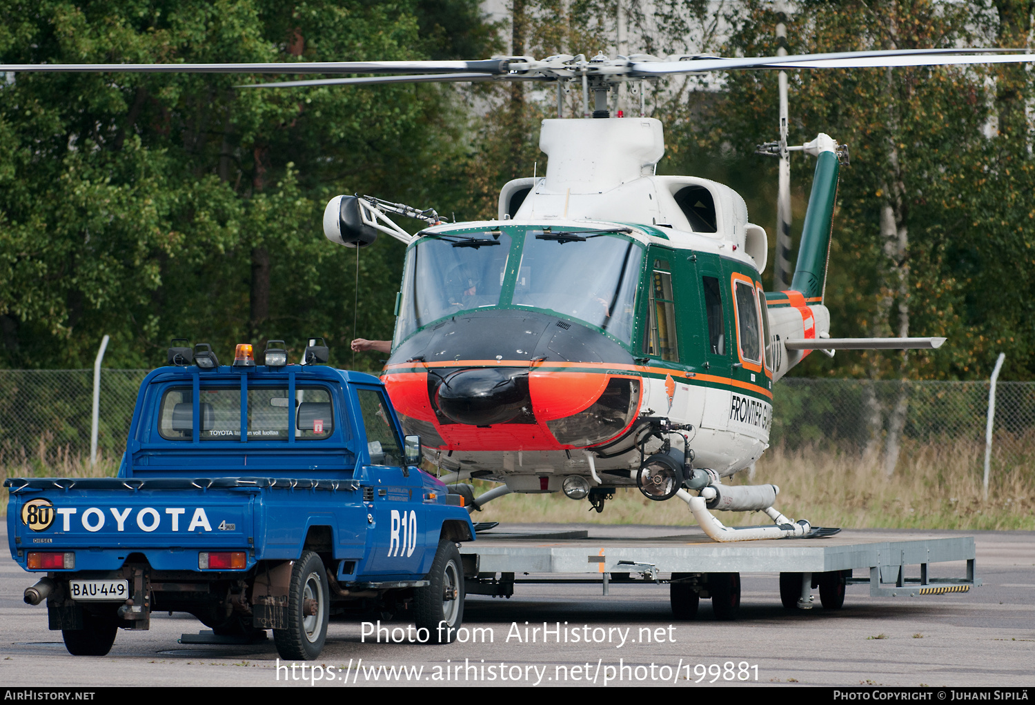 Aircraft Photo of OH-HVD | Agusta AB-412SP | Rajavartiolaitos - Finnish Border Guard | AirHistory.net #199881