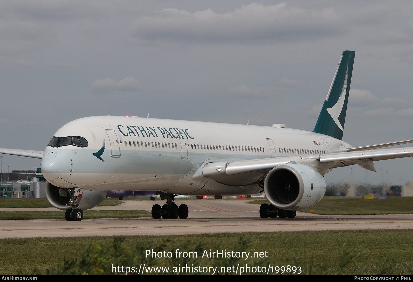 Aircraft Photo of B-LRR | Airbus A350-941 | Cathay Pacific Airways | AirHistory.net #199893