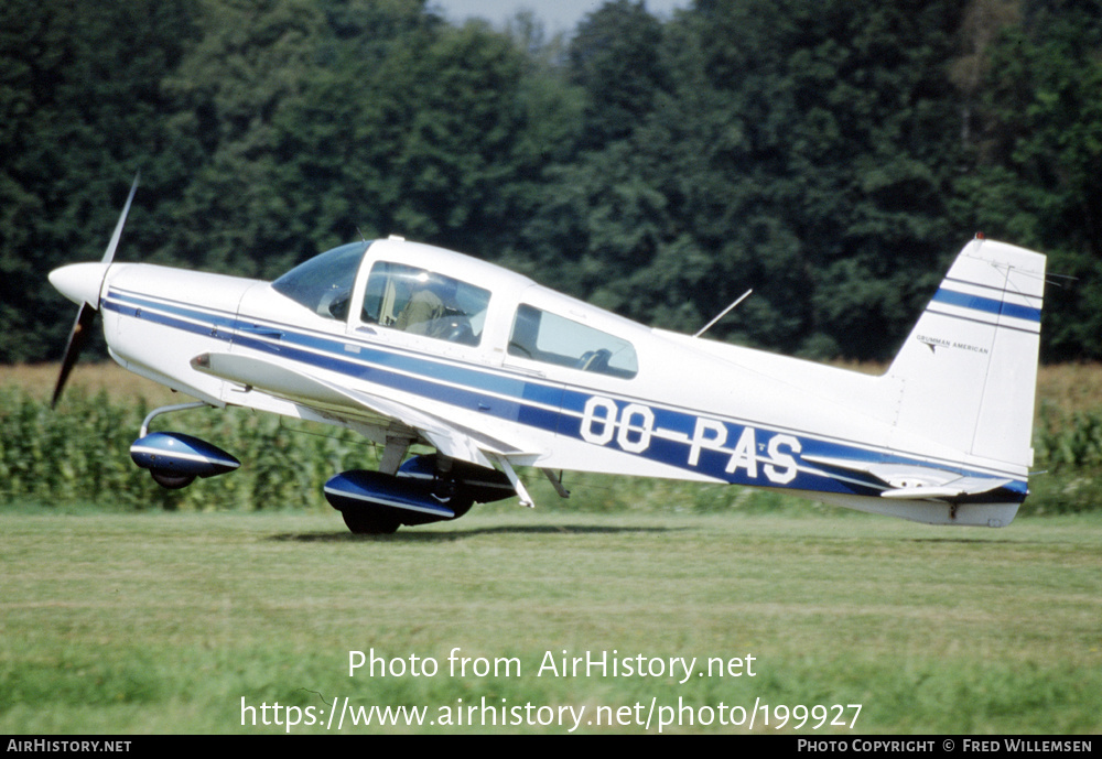 Aircraft Photo of OO-PAS | American AA-5 Traveler | AirHistory.net #199927