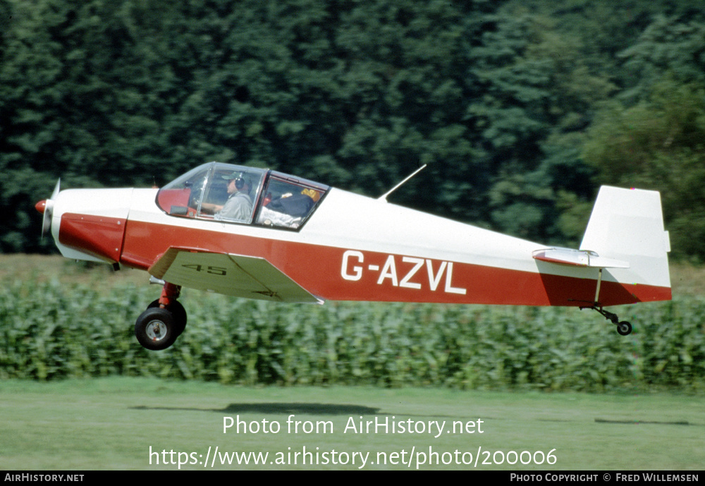 Aircraft Photo of G-AZVL | Jodel D-119 | AirHistory.net #200006