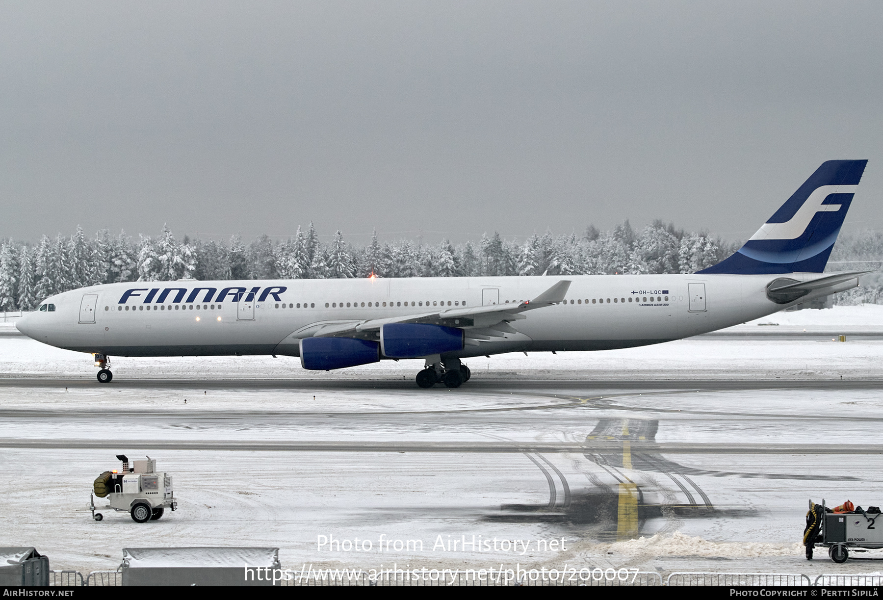 Aircraft Photo of OH-LQC | Airbus A340-313 | Finnair | AirHistory.net #200007