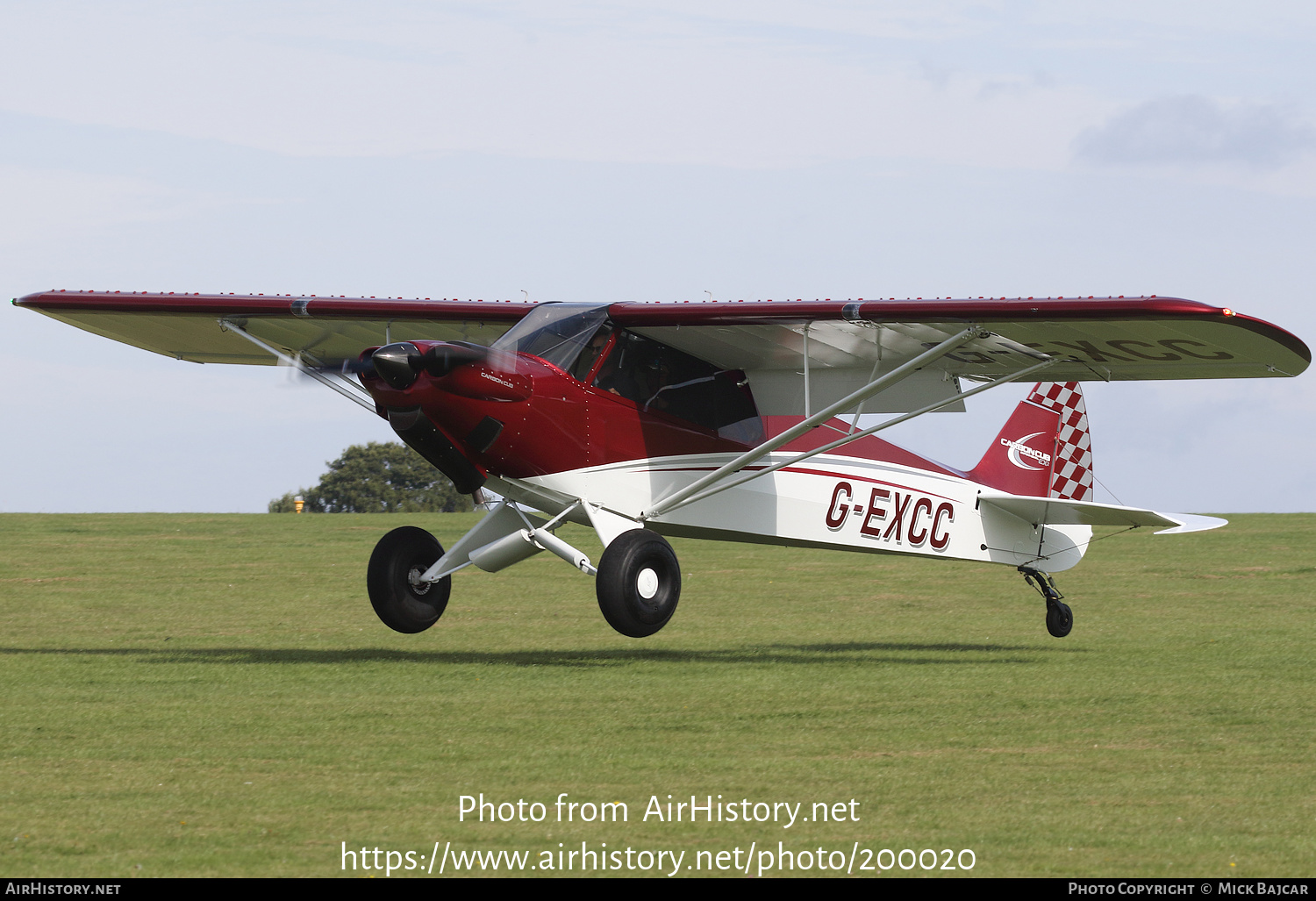 Aircraft Photo of G-EXCC | CubCrafters CCK-1865 Carbon Cub EX-2 | AirHistory.net #200020