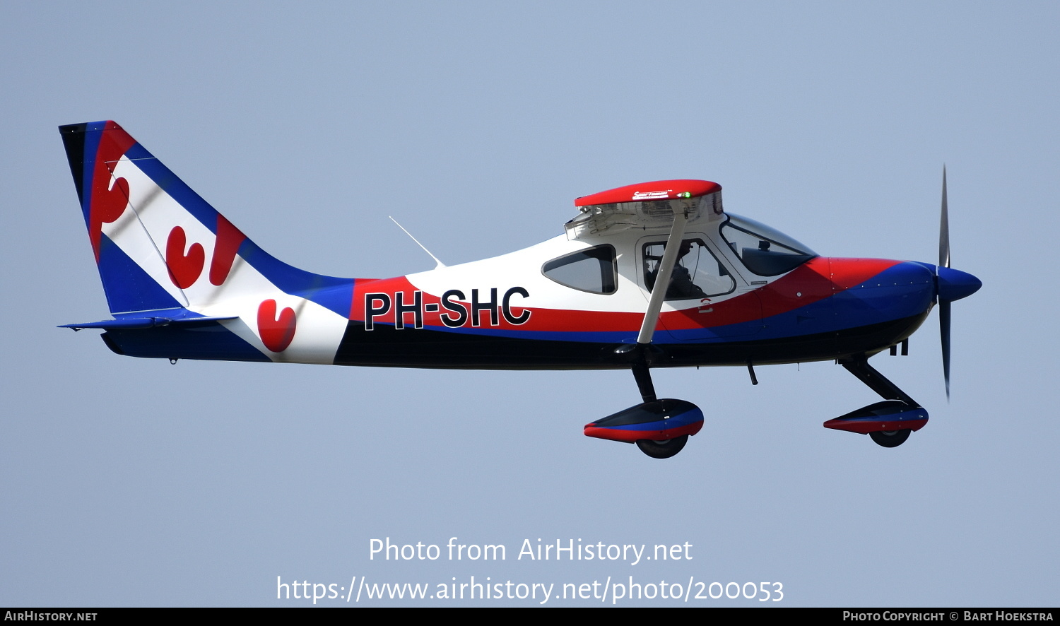 Aircraft Photo of PH-SHC | Glasair GS-2 Sportsman 2+2 | AirHistory.net #200053