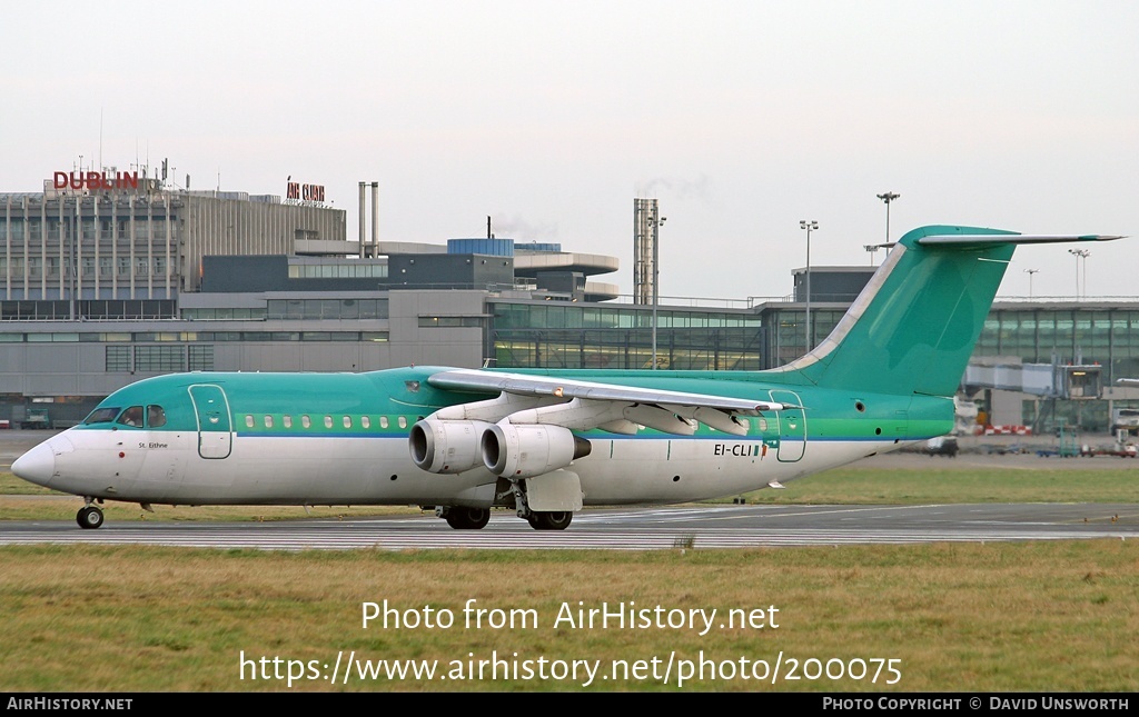 Aircraft Photo of EI-CLI | British Aerospace BAe-146-300 | Aer Lingus | AirHistory.net #200075