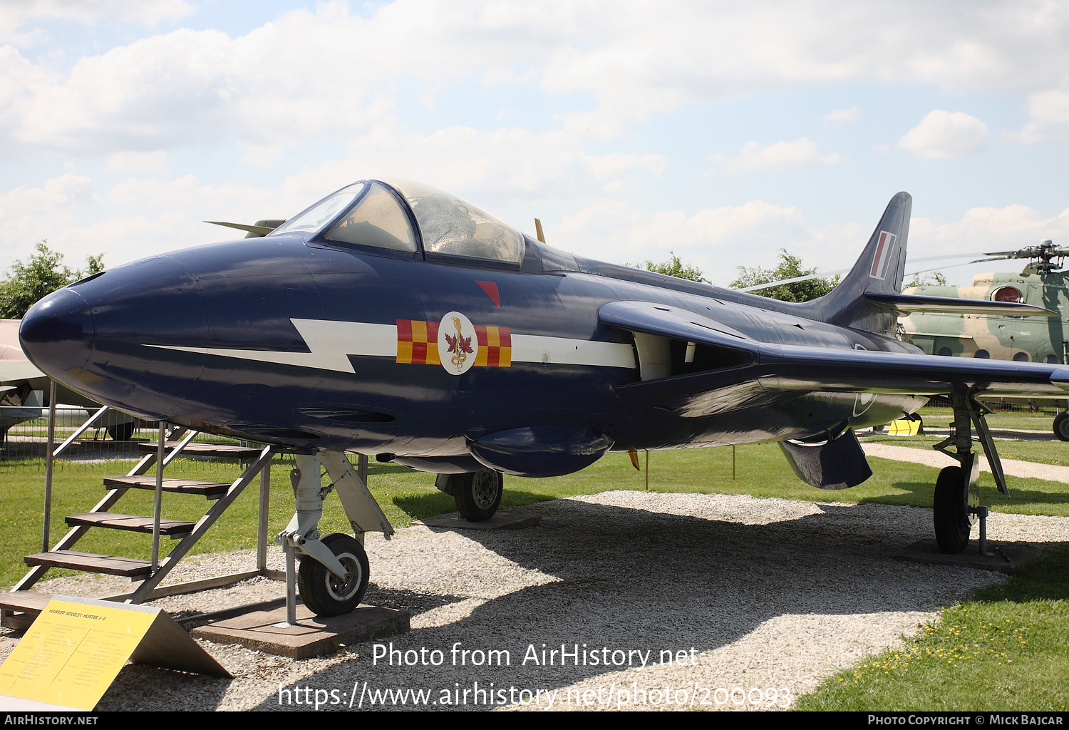 Aircraft Photo of XF418 | Hawker Hunter F6A | UK - Air Force | AirHistory.net #200093