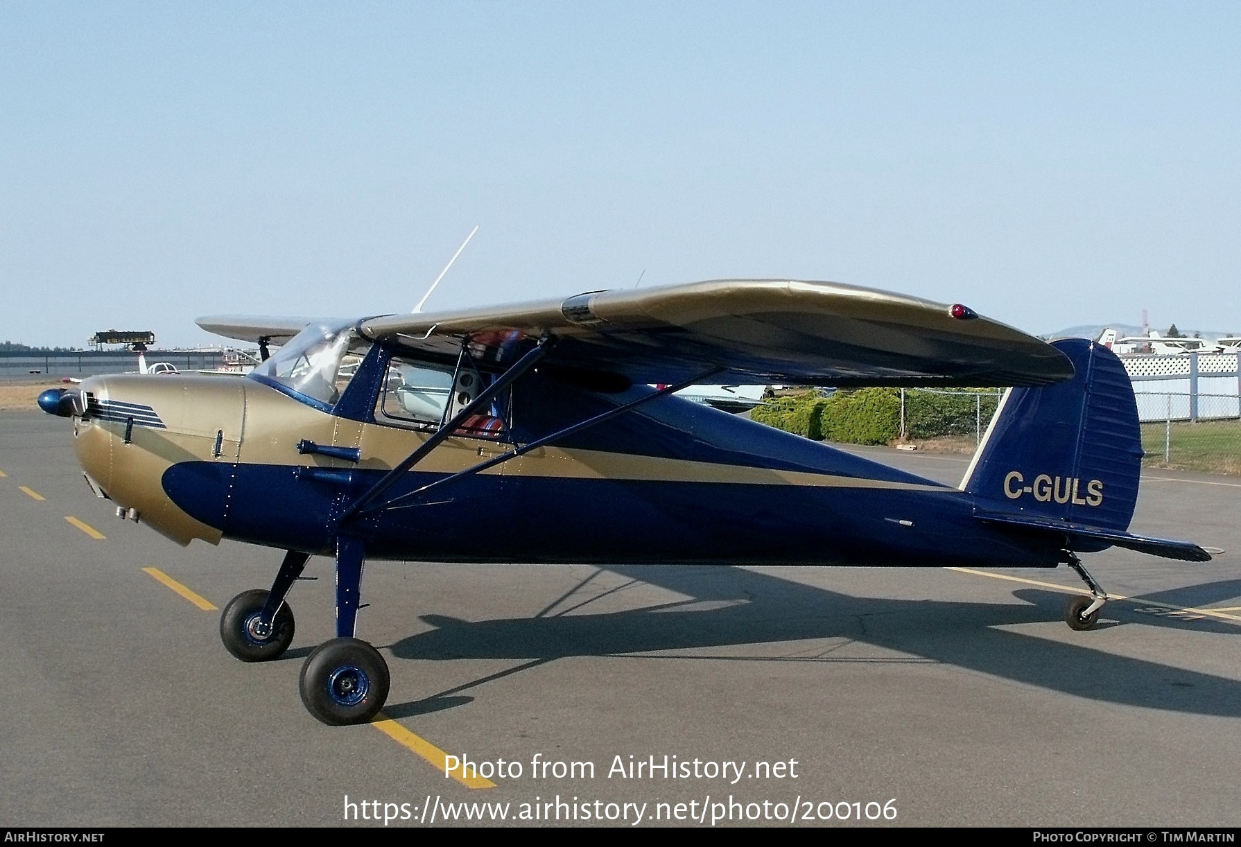 Aircraft Photo of C-GULS | Cessna 120 | AirHistory.net #200106