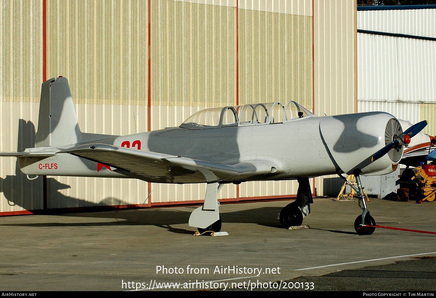 Aircraft Photo of C-FLFS | Nanchang CJ-6A | AirHistory.net #200133