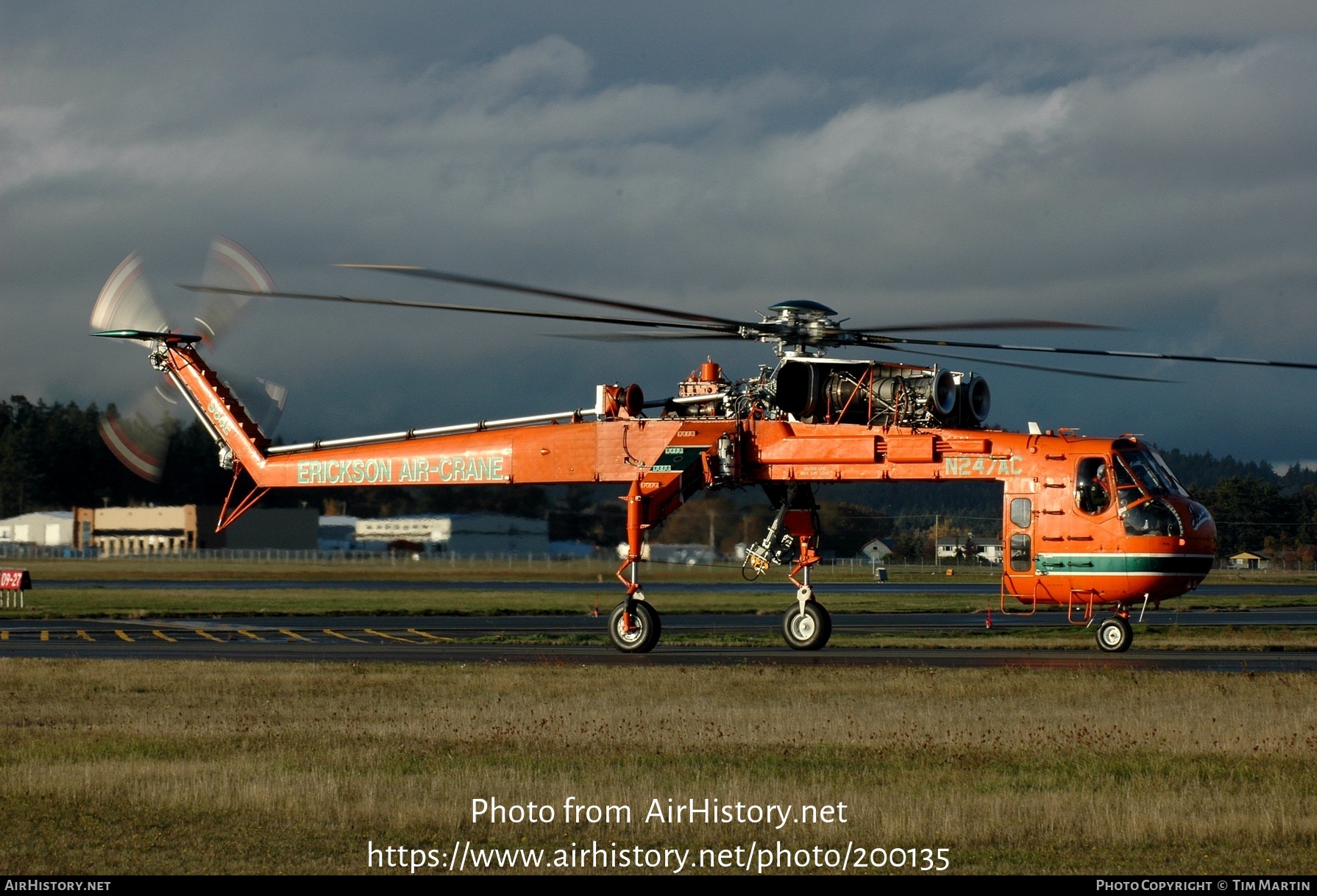 Aircraft Photo of N247AC | Sikorsky S-64E Skycrane | Erickson Air-Crane | AirHistory.net #200135