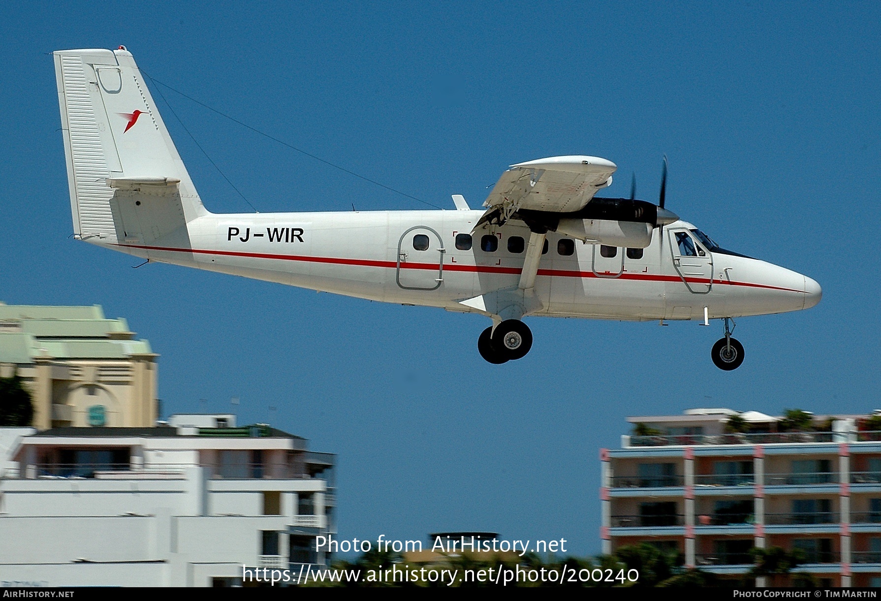 Aircraft Photo of PJ-WIR | De Havilland Canada DHC-6-300 Twin Otter | Winair - Windward Islands Airways | AirHistory.net #200240