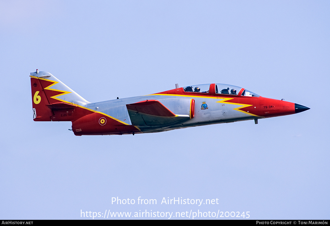 Aircraft Photo Of E 25 52 Casa C 101eb Aviojet Spain Air Force Airhistory Net 0245