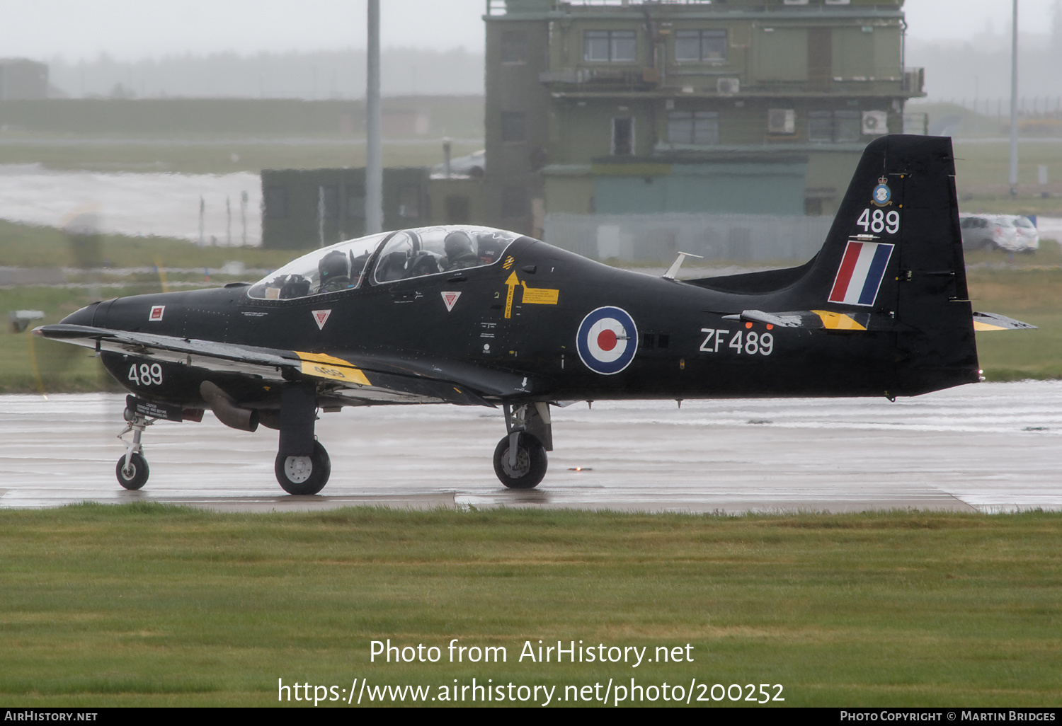 Aircraft Photo of ZF489 | Short S-312 Tucano T1 | UK - Air Force | AirHistory.net #200252