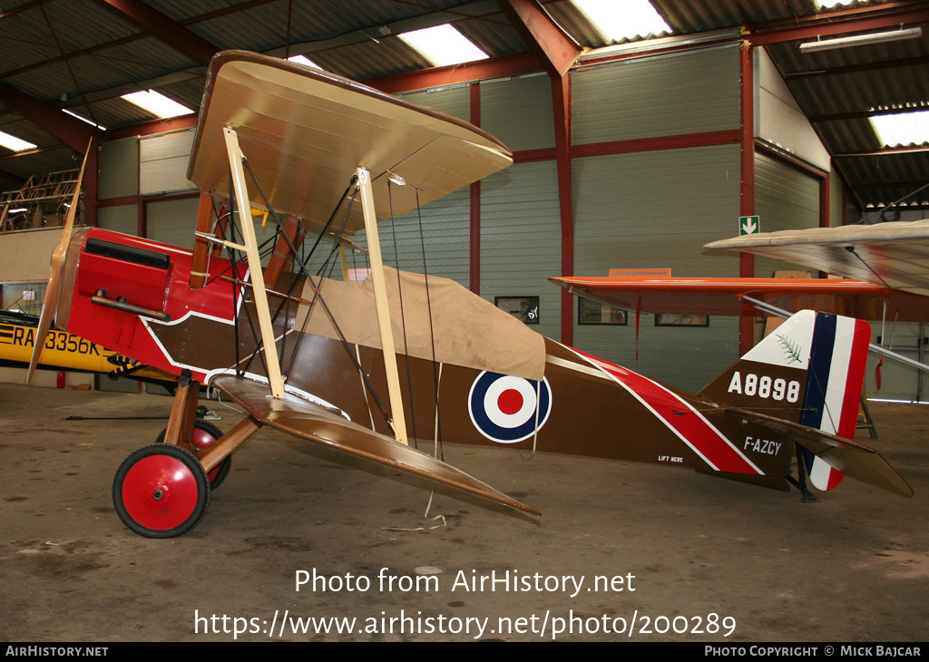 Aircraft Photo of F-AZCY / A8898 | Royal Aircraft Factory SE-5A (replica) | UK - Air Force | AirHistory.net #200289