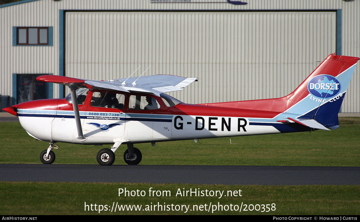 Aircraft Photo of G-DENR | Reims F172N Skyhawk 100 | Dorset Flying Club | AirHistory.net #200358