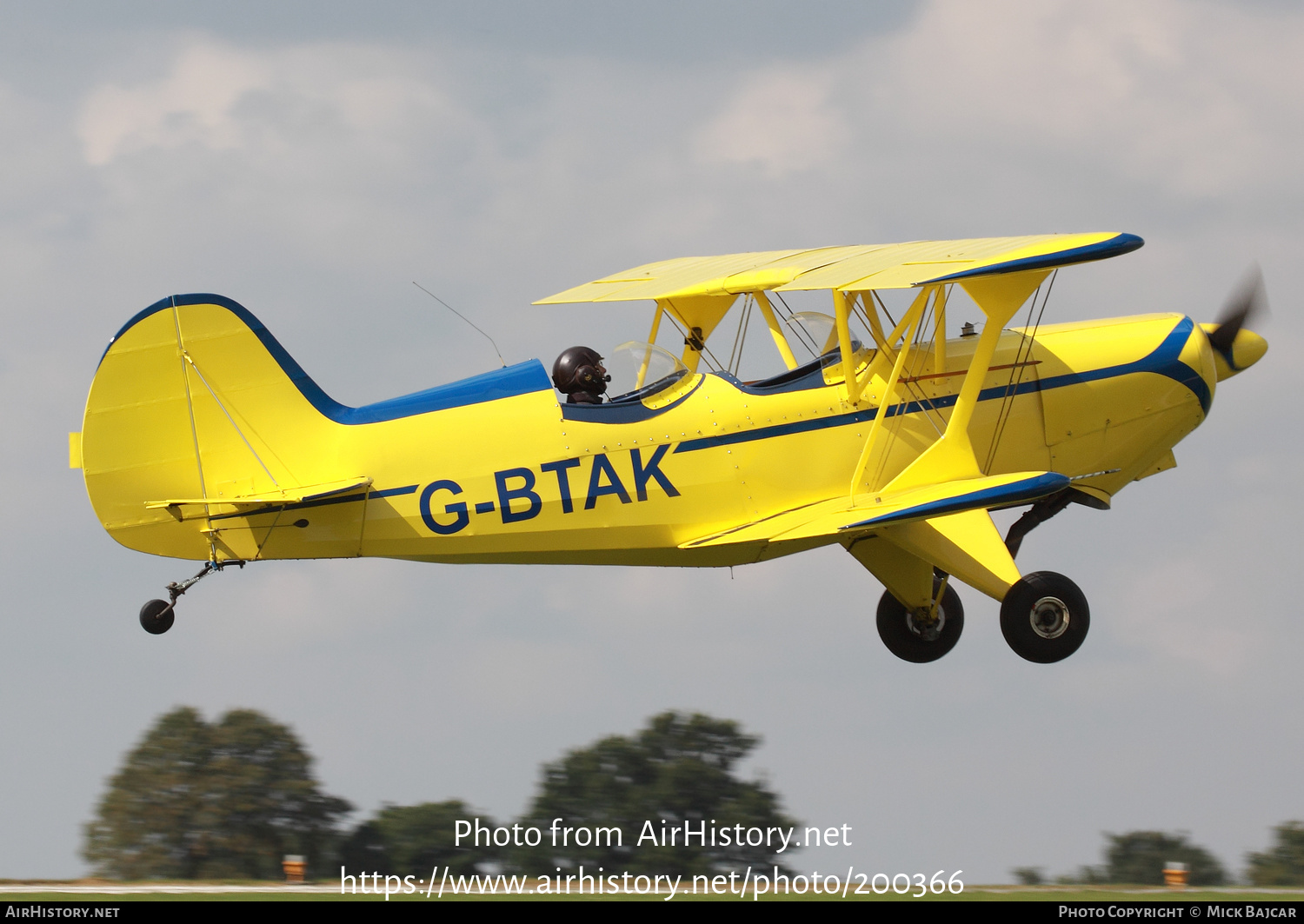 Aircraft Photo of G-BTAK | EAA Acro Sport II | AirHistory.net #200366