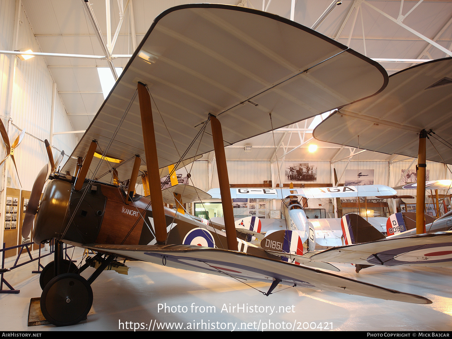 Aircraft Photo of G-BZSC / D1851 | Sopwith F-1 Camel Replica | UK - Air Force | AirHistory.net #200421